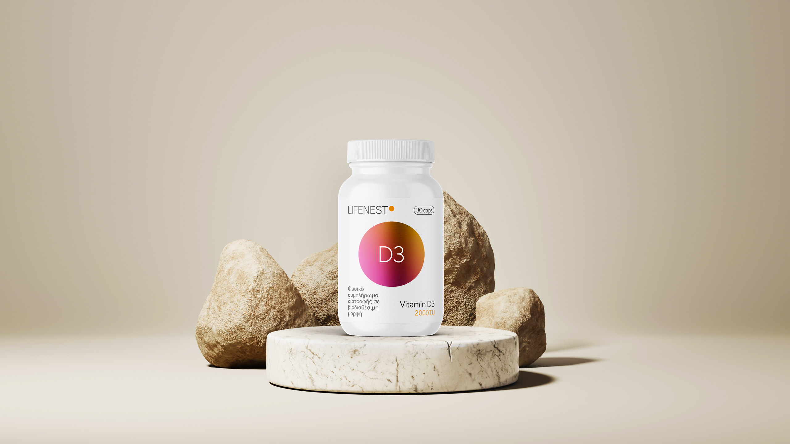 Lifenest Vitamin D3 2000IU